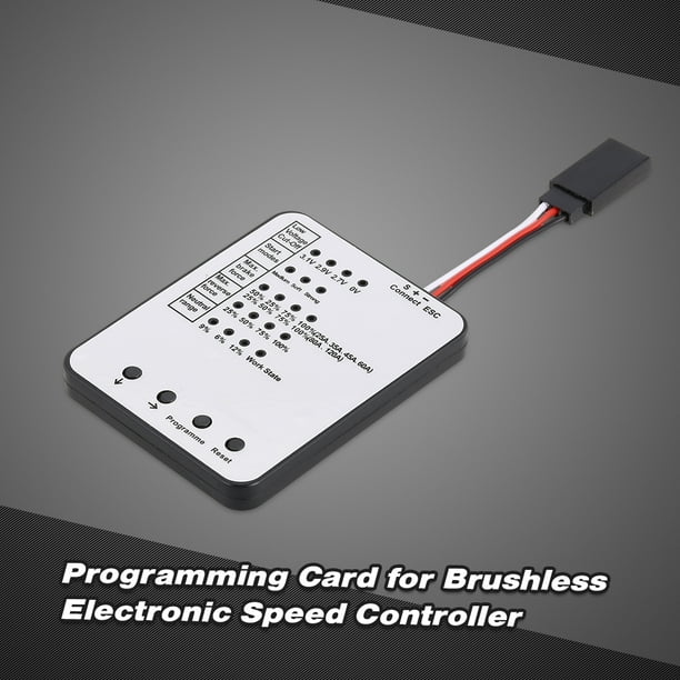 GoolRC Programming Card For RC Car ESC Brushless Electronic Speed Controller M8N GoolRC Programming Card For RC Car ESC Brushless Electronic Speed Controller M8N
